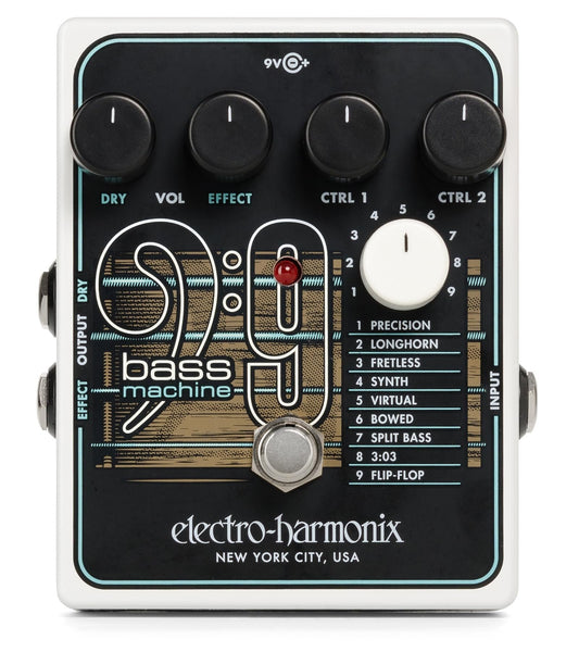 Electro-Harmonix BASS9 Bass Machine Pedal