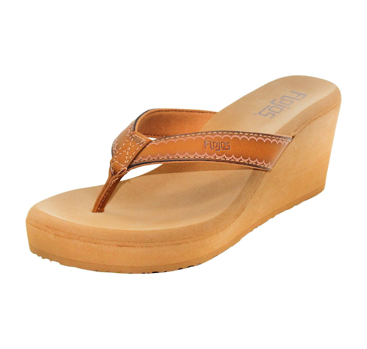 Flojos Women's Olivia Vintage Wedge Sandal