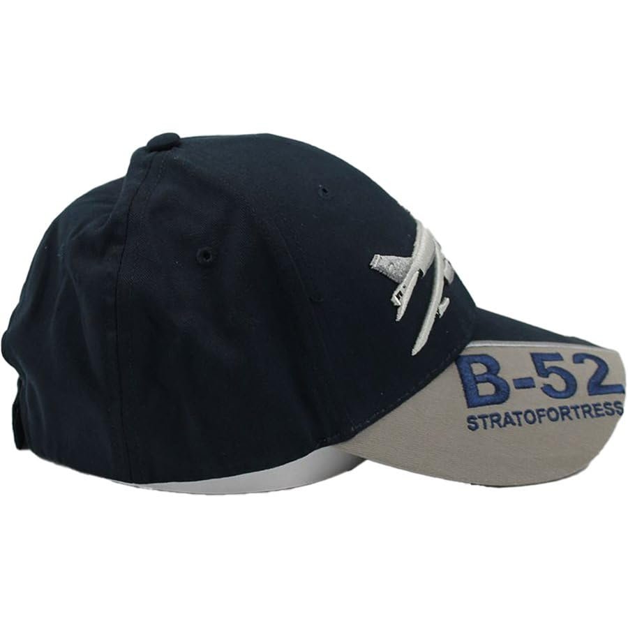 US Air Force 'B-52 Stratofortress' Embroidered Ball Cap Blue, Adjustable