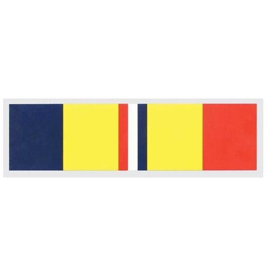 Honor Country Combat Action Ribbon 1.75"x3.75" Decal
