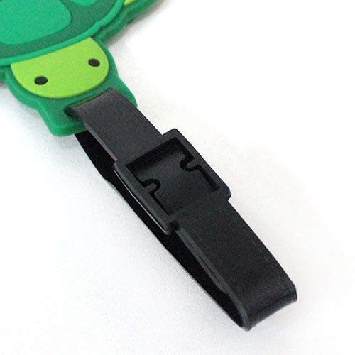 Island Heritage Island-Inspired Luggage Tag - Honu Turtle, 1 Count, Green, 4.25 x 3.5 inches