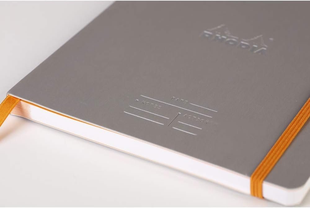Rhodia Meeting Book, A5+ - Silver