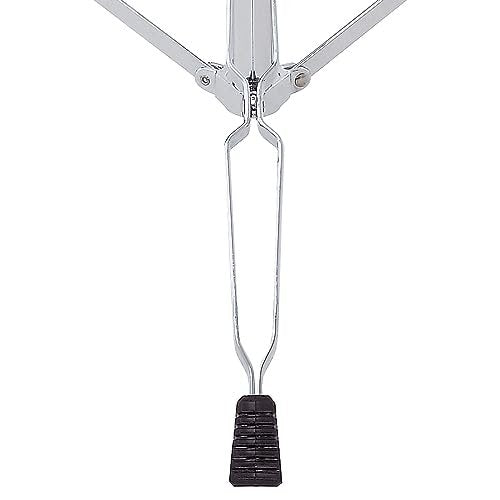 Meinl Percussion Djembe Stand with Double Braced Tripod Legs-NOT Made in China-Equpped with Rubber Padded Hooks, Fully Height and Angle Adjustable, 2-Year Warranty, Black (TMD)