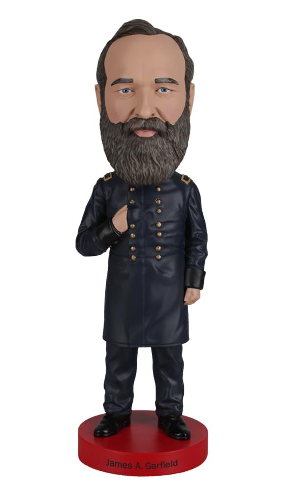 Royal Bobbles James Garfield 20th President of The United States Collectible Bobblehead Statue