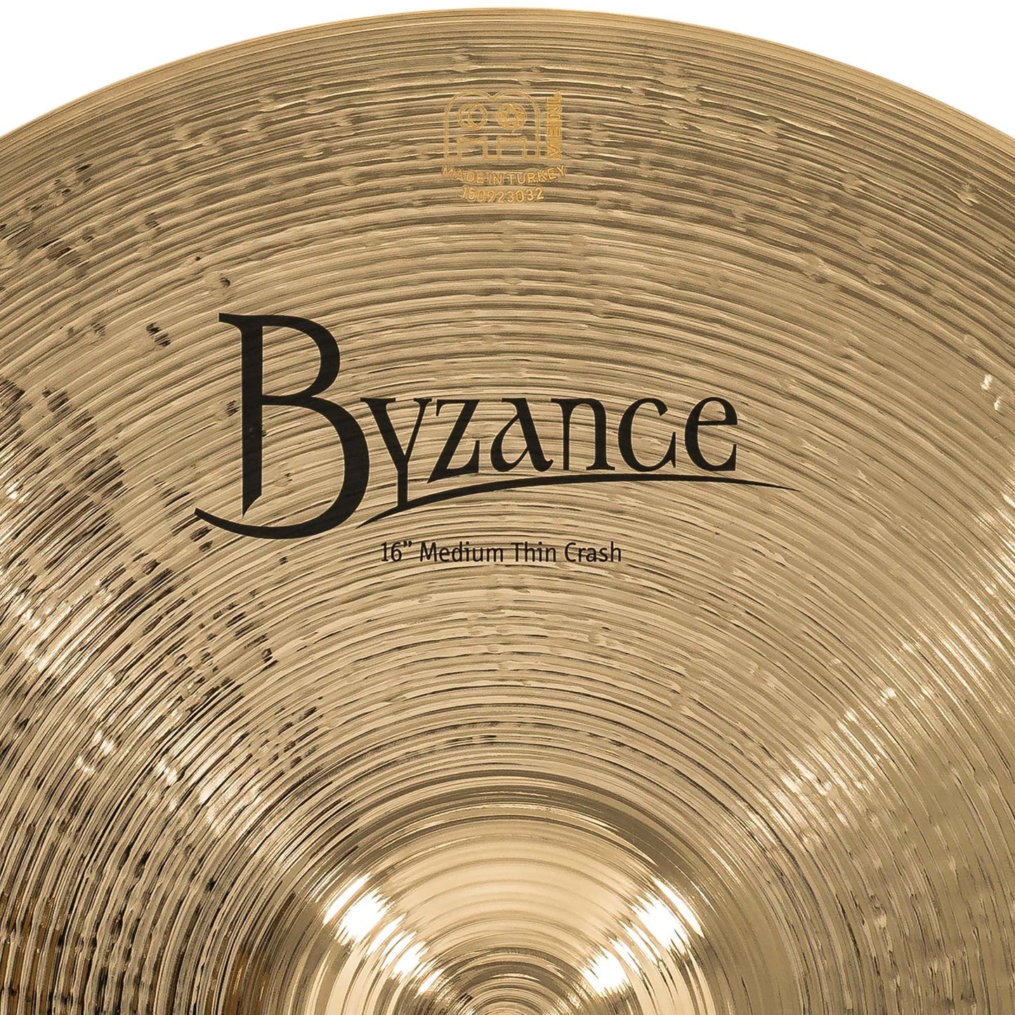 Meinl Cymbals B16MTC-B Byzance 16-Inch Brilliant Medium Thin Crash Cymbal (VIDEO)