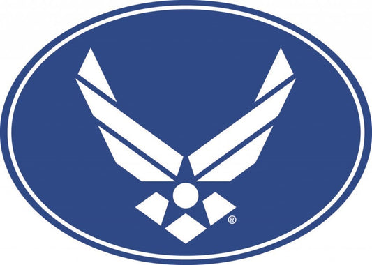 US Air Force Wings Magnet For Car or Home 3-3/4 by 5-1/4 inches