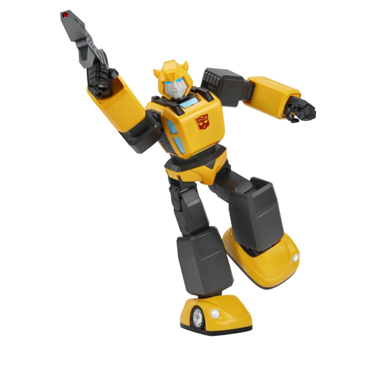 Robosen Transformers G1 Bumblebee Robot - Transforming Action Figure with Voice Commands, Programmable Moves, Authentic Sound Effects - A Must-Have for Transformers Fans and Collectors 13.4-Inch