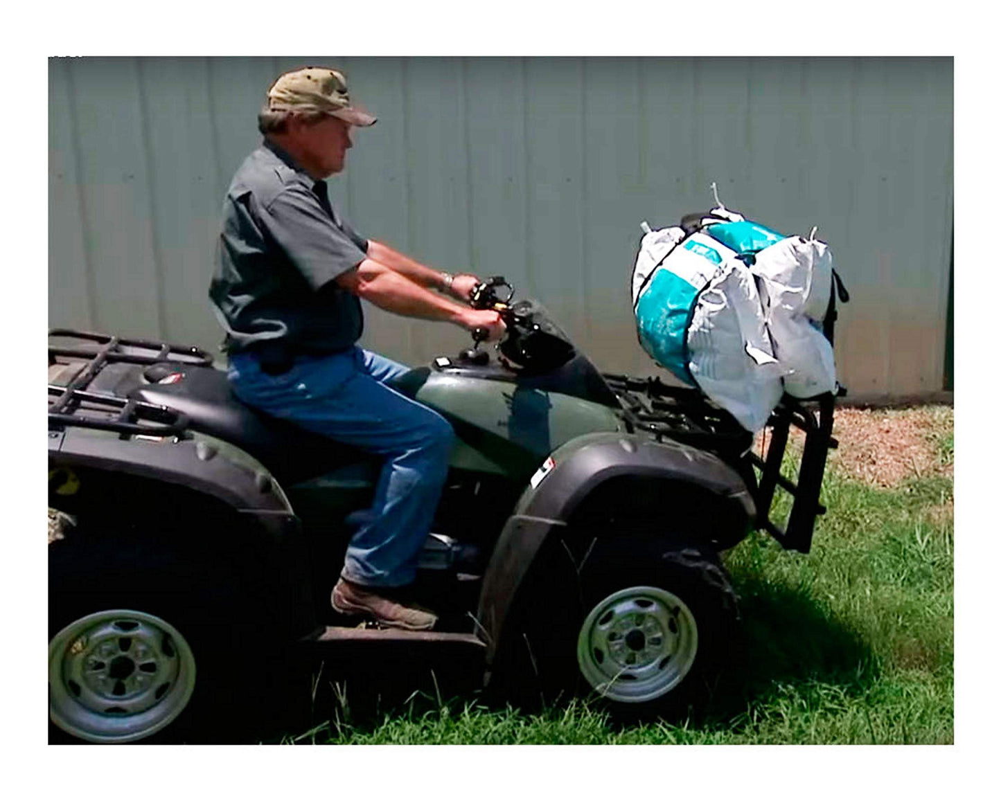 Great Day Custom Cart Front Power Loader 350 lbs Capacity - Aluminium Finish, PL250, Black