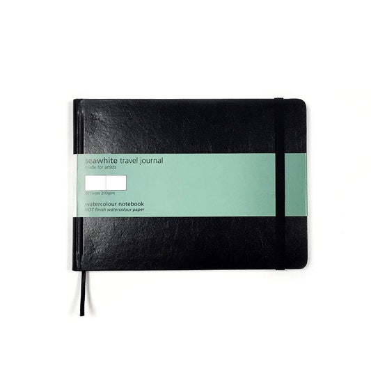 Watercolour Travel Journal - A5 Landscape - 200 GSM - 60 Pages - Acid - NOT (Medium Grain)