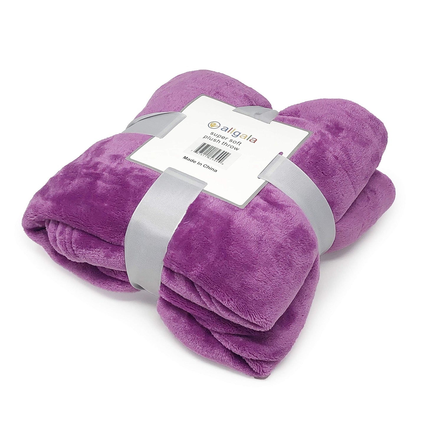 allgala Super Soft Flannel Plush Light Weight Throw Blanket