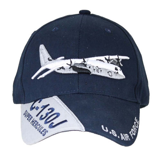 EAGLE CREST U.S. Air Force Super Hercules C-130J cap, Navy Blue, One Size