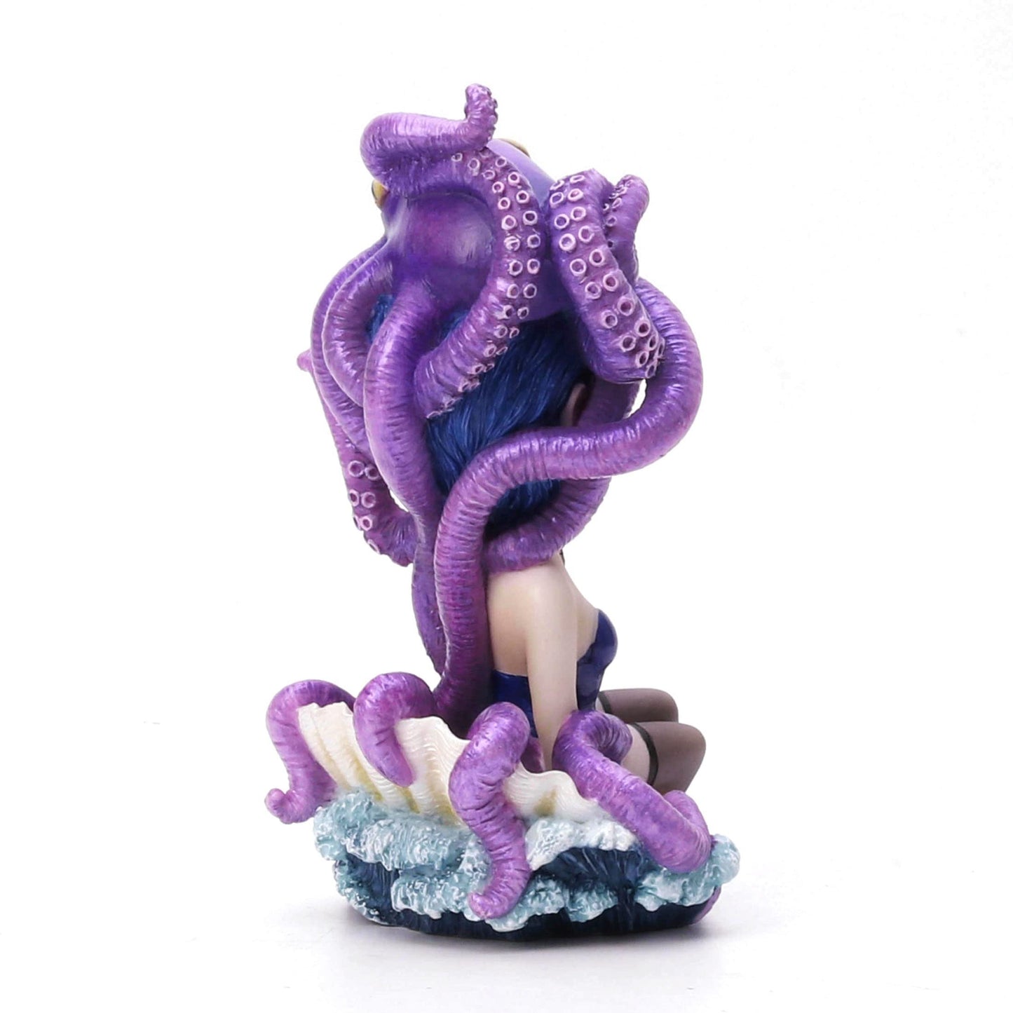 Veronese Design 5 3/8" Gothic Blue Blood Aristocrat Hand Painted Resin Figurine