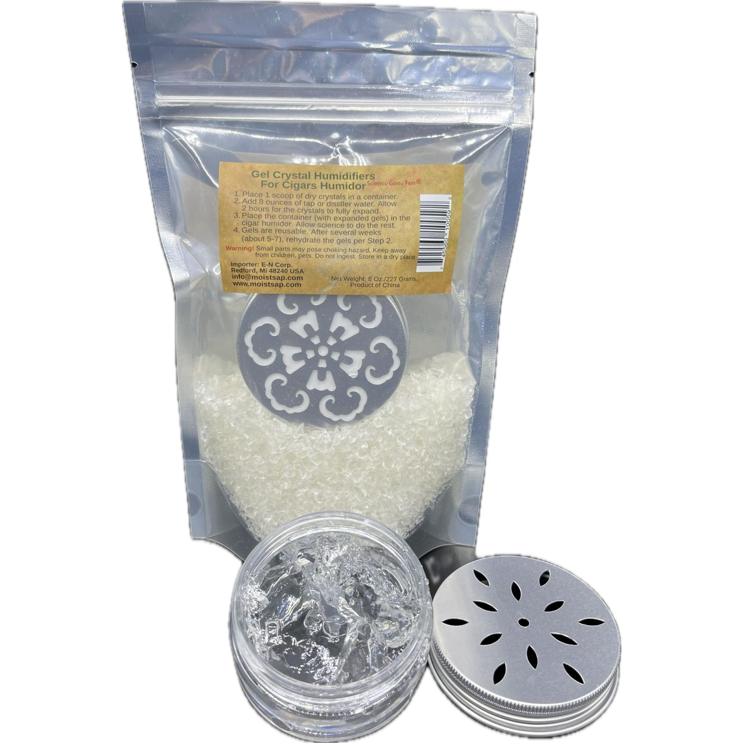 1/2LB Gel Crystal Humidifying for Cigars humidor