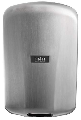 Excel Dryer TA-SB Automatic, Surface-Mounted, ADA-Compliant Conventional Hand Dryer, Brushed Stainless Steel Cover, 110-120V 50/60 Hz