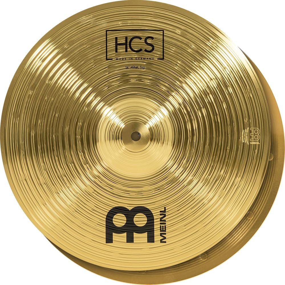 Meinl Cymbals HCS141620 HCS Cymbal Box Set Pack with 14-Inch Hi Hat Pair, 16-Inch Crash, 20-Inch Ride (VIDEO)