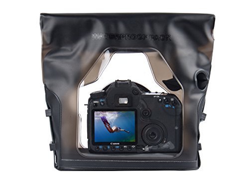 DiCAPac WP-S10 Waterproof DSLR Case with Lens - Waterproof up to 5 Meters Underwater