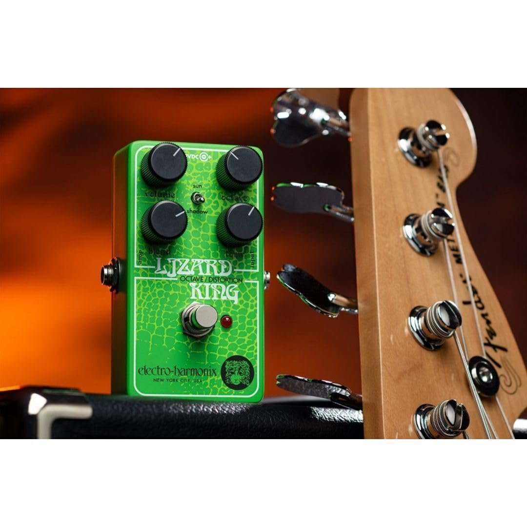 Electro-Harmonix Lizard King Bass Octave Fuzz Pedal