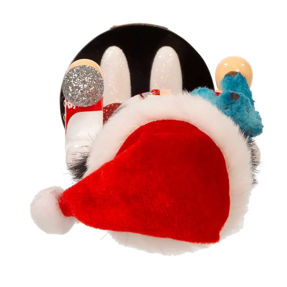 Elvis Presley Kurt Adler 10-Inch with Teddy Bear Nutcracker, Red