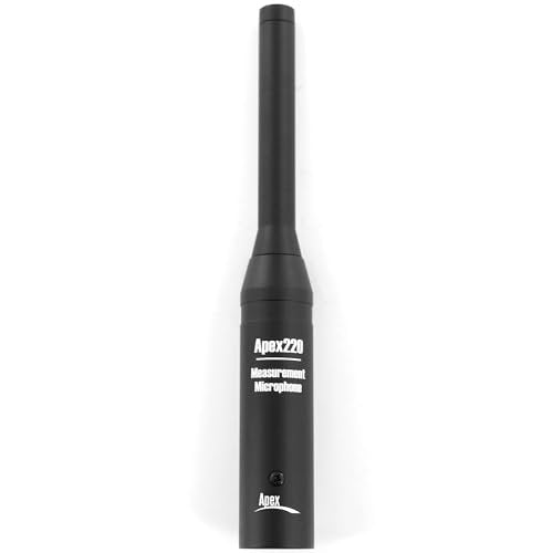 Apex Apex220 Linear Measurement Omnidirectional Condenser Microphone with Clip