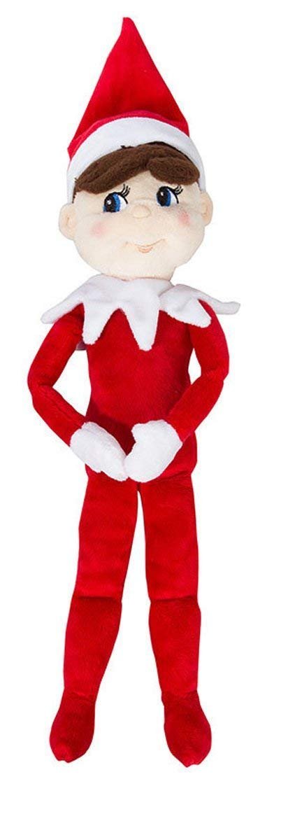 The Elf on The Shelf: A Christmas Tradition - Light Tone Boy and Girl 17" Plushee Pals Set