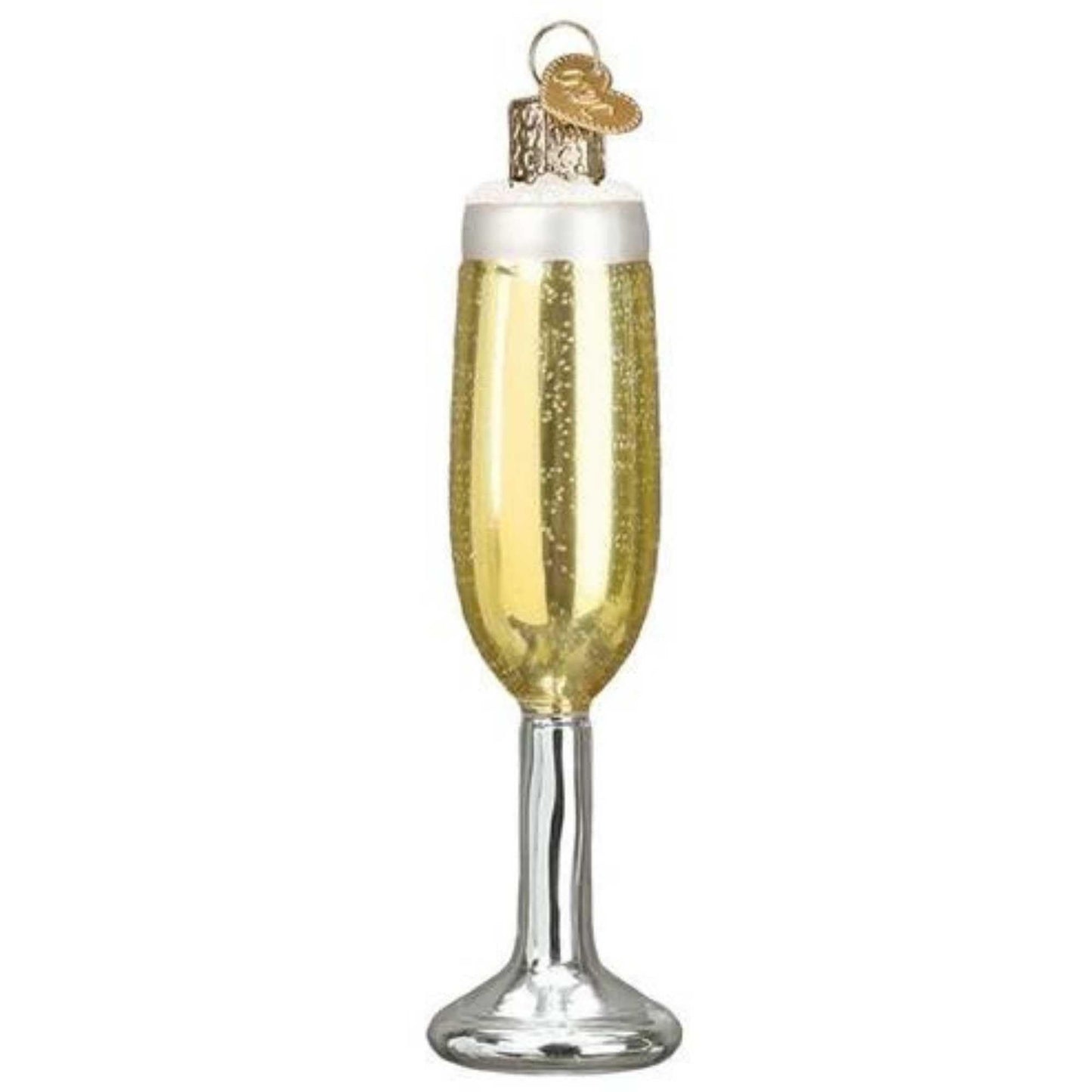 Old World Christmas Champagne Glass Blown Christmas Ornament for Christmas Tree