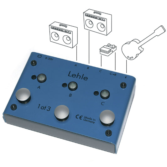 Lehle 1 at 3 True Bypass Amplifier Switcher