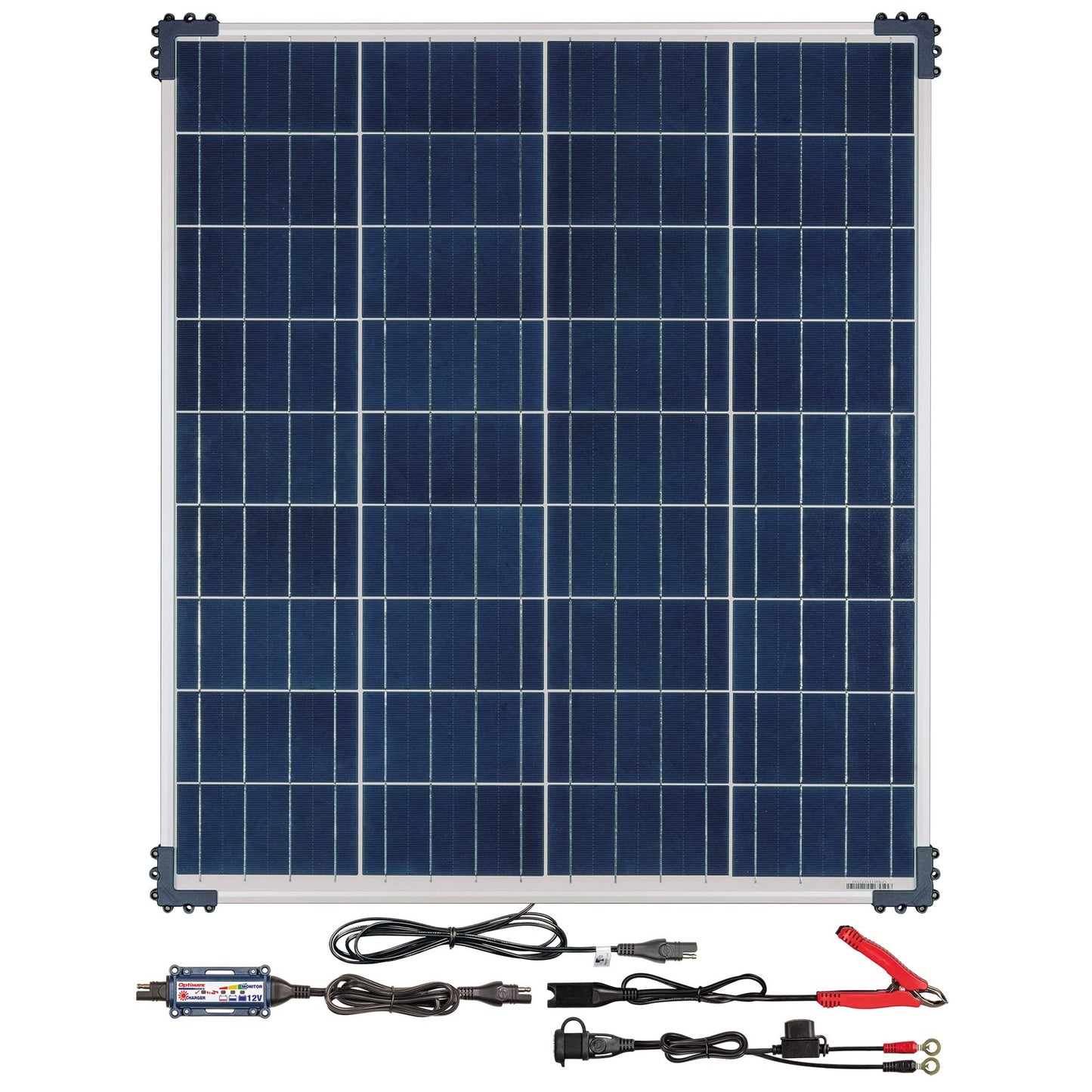 Optimate Solar Duo 40W, TM522-D4, 6-Step 12V / 12.8V 3.3A Weatherproof Solar Battery Saving Charger & maintainer