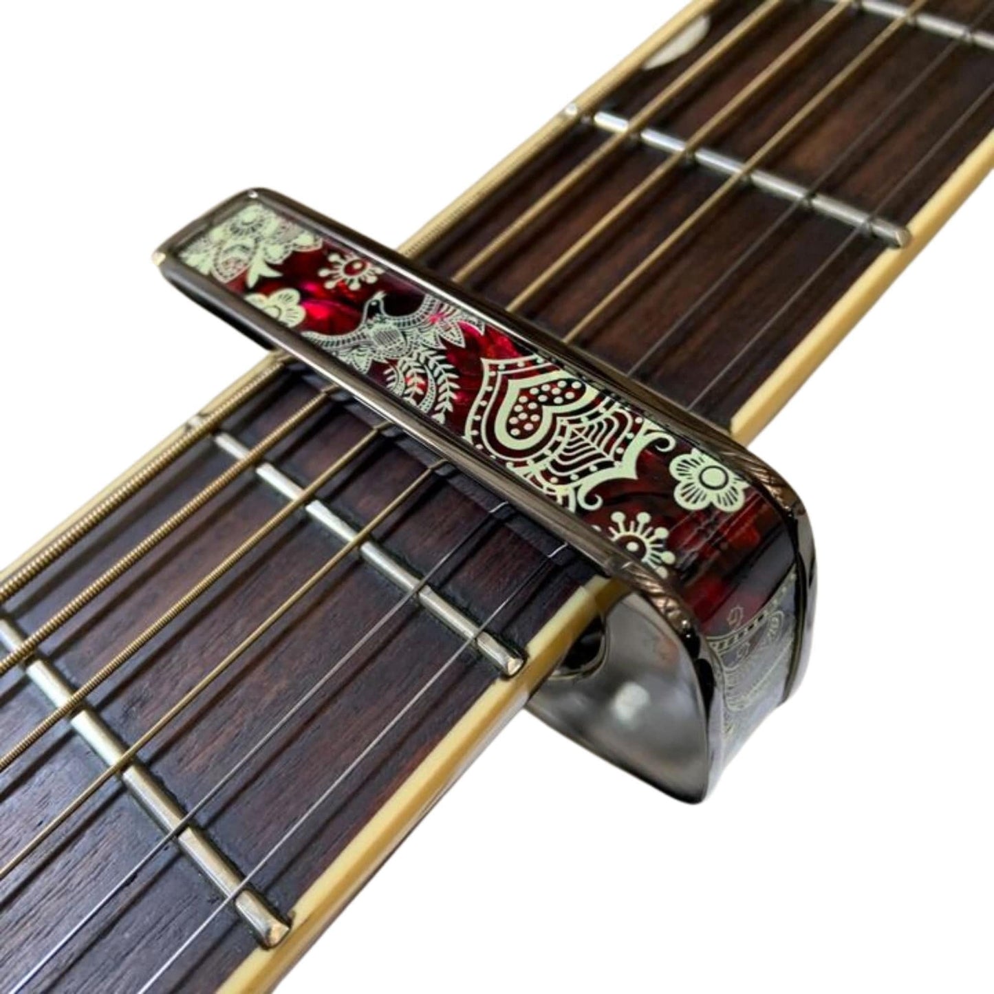Thalia Guitar Capo - Deluxe Series (New Model with (2) Universal OctaveTouch Fret Pads)