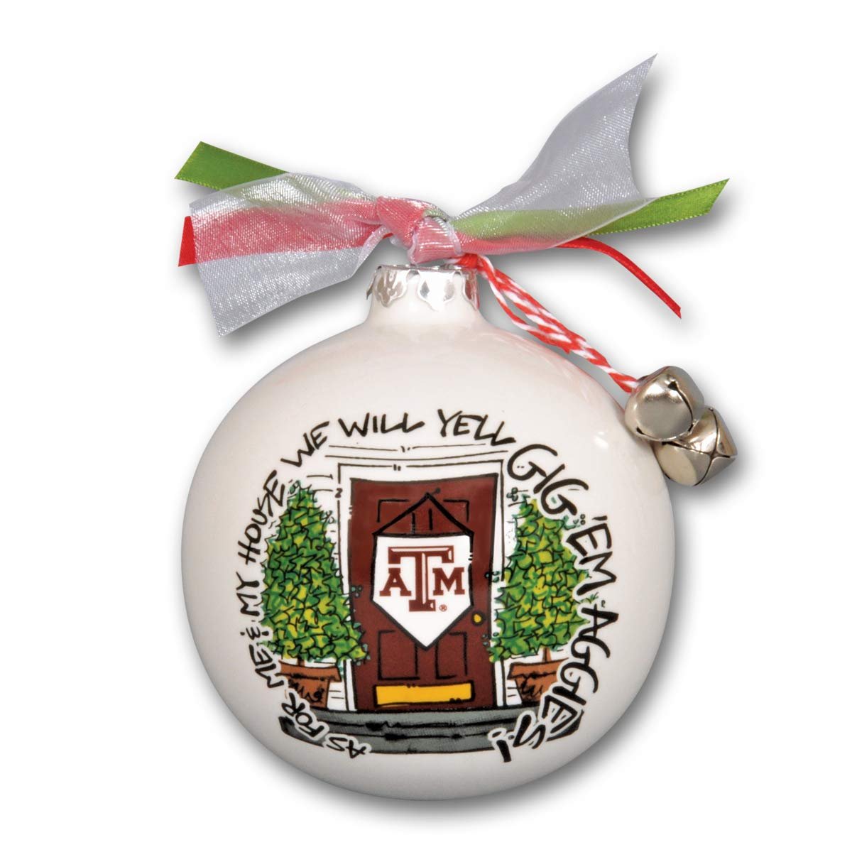 Magnolia Lane As for Me and My House Holiday Ornament