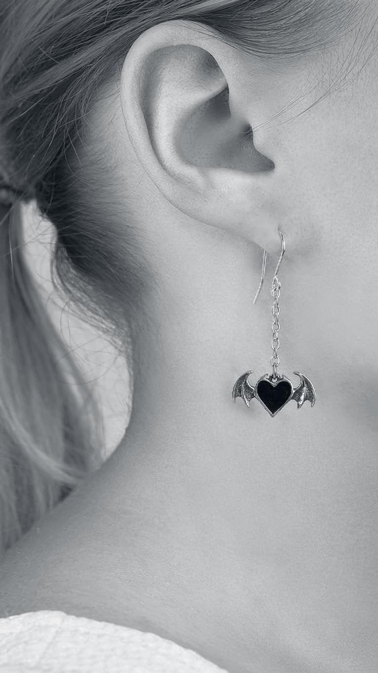 Alchemy Gothic Blacksoul Droppers Lightweight Fashion Women's/Girl's Ear Dangling Cuff