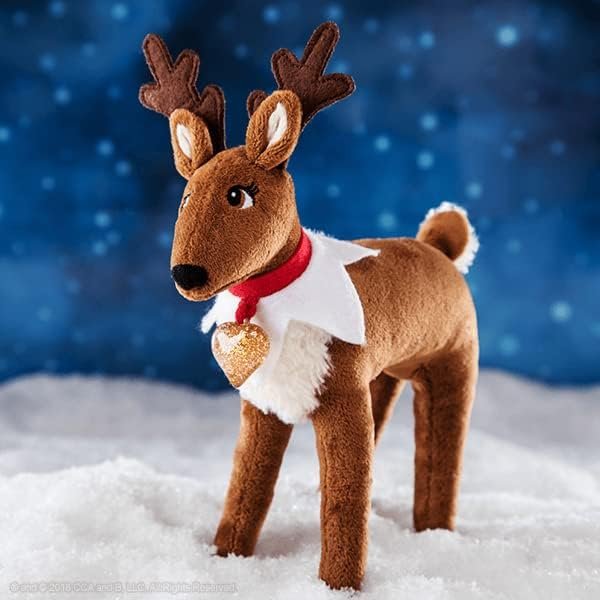 The Elf on The Shelf Elf Pets 2 Pack: St. Bernard Tradition and Reindeer Tradition with Exclusive Holly Jolly Bag
