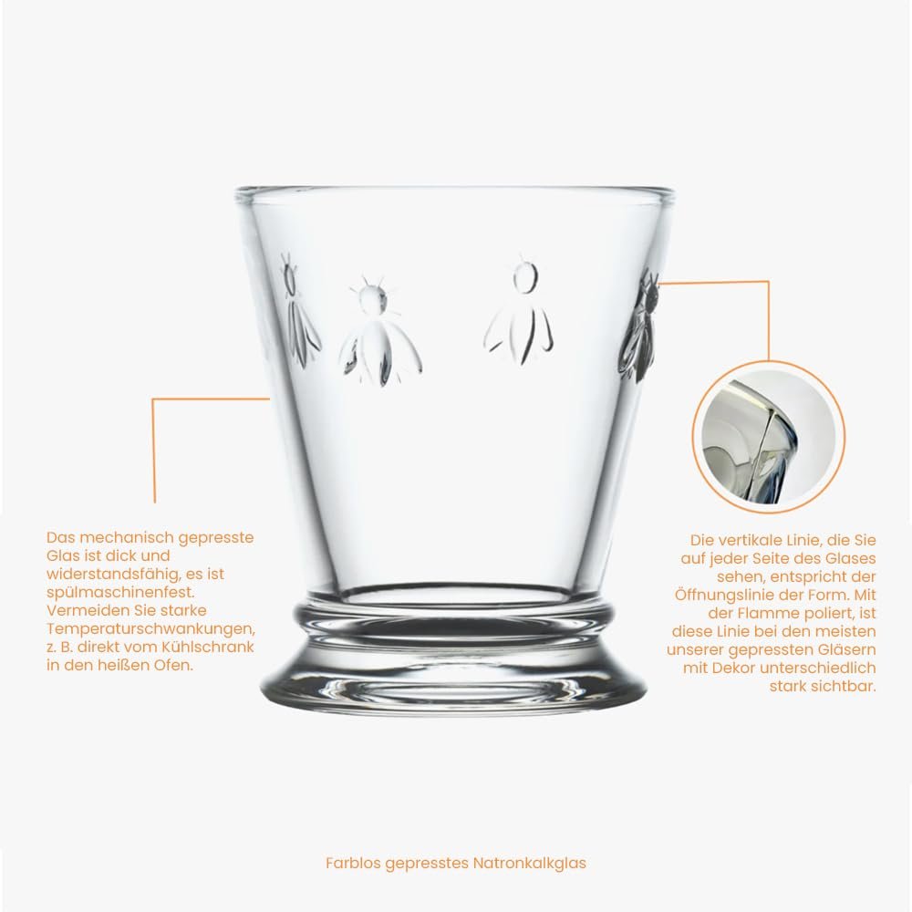 La Rochère - Bee tumbler. Original in France