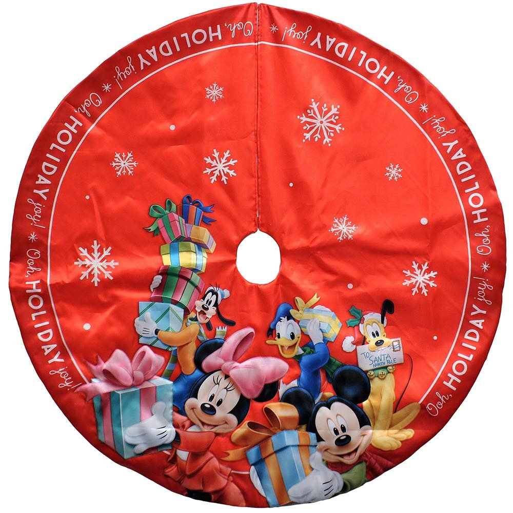 Kurt S. Adler Kurt Adler 48-Inch Disney Mickey and Friends Tree Skirt, Multi