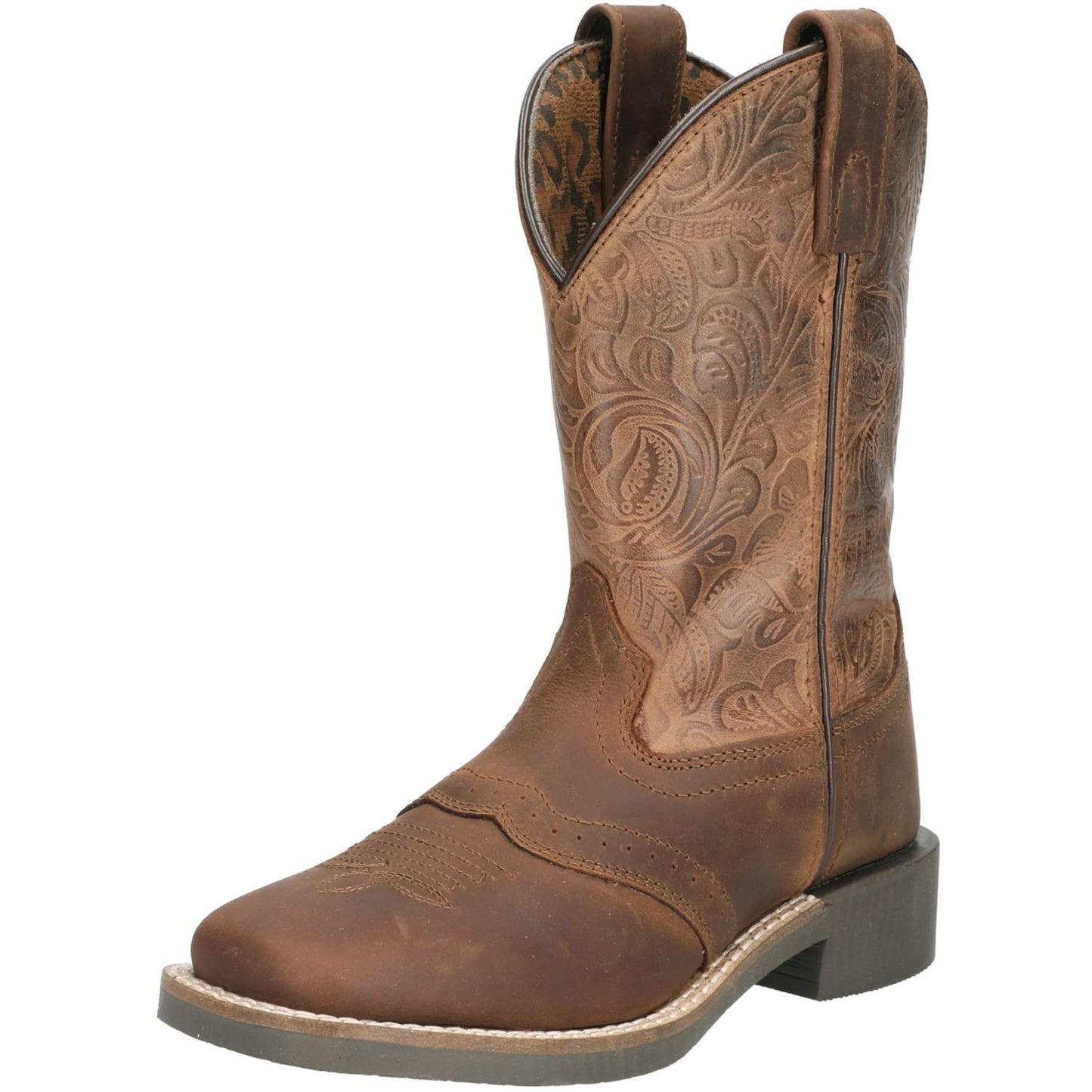 Smoky Mountain Boots Brandy Kids Leather Western Boot