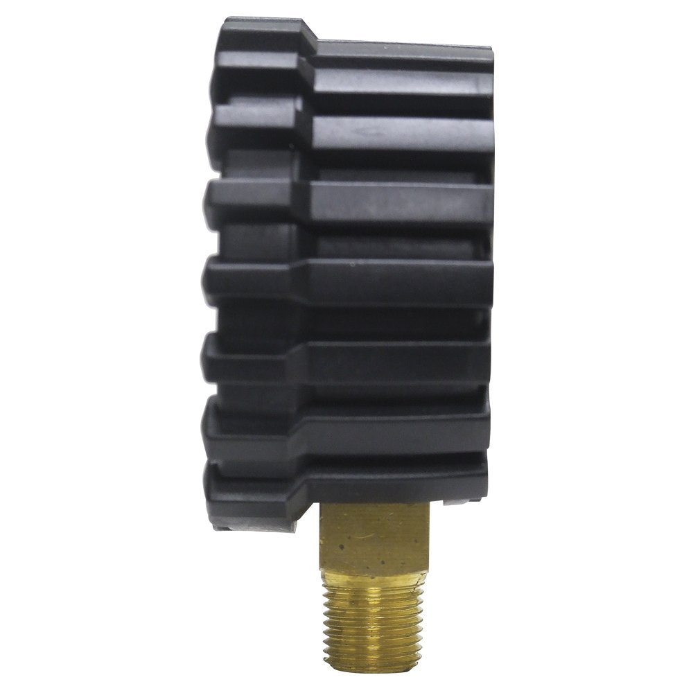 Uniweld G15D 1-1/2-Inch 30 PSI Acetylene Replacement Delivery Gauge with Protective Rubber Gauge Boots