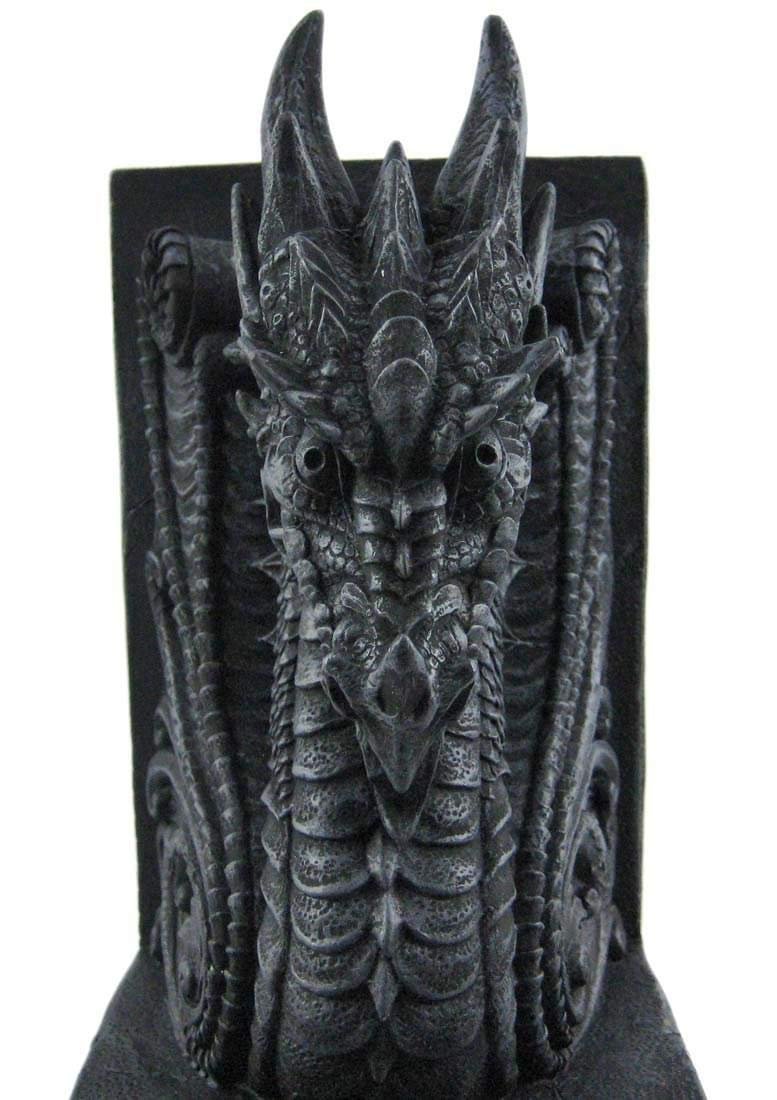 Gothic Dragon Bookends Midieval Book Ends Evil Medieval 8266
