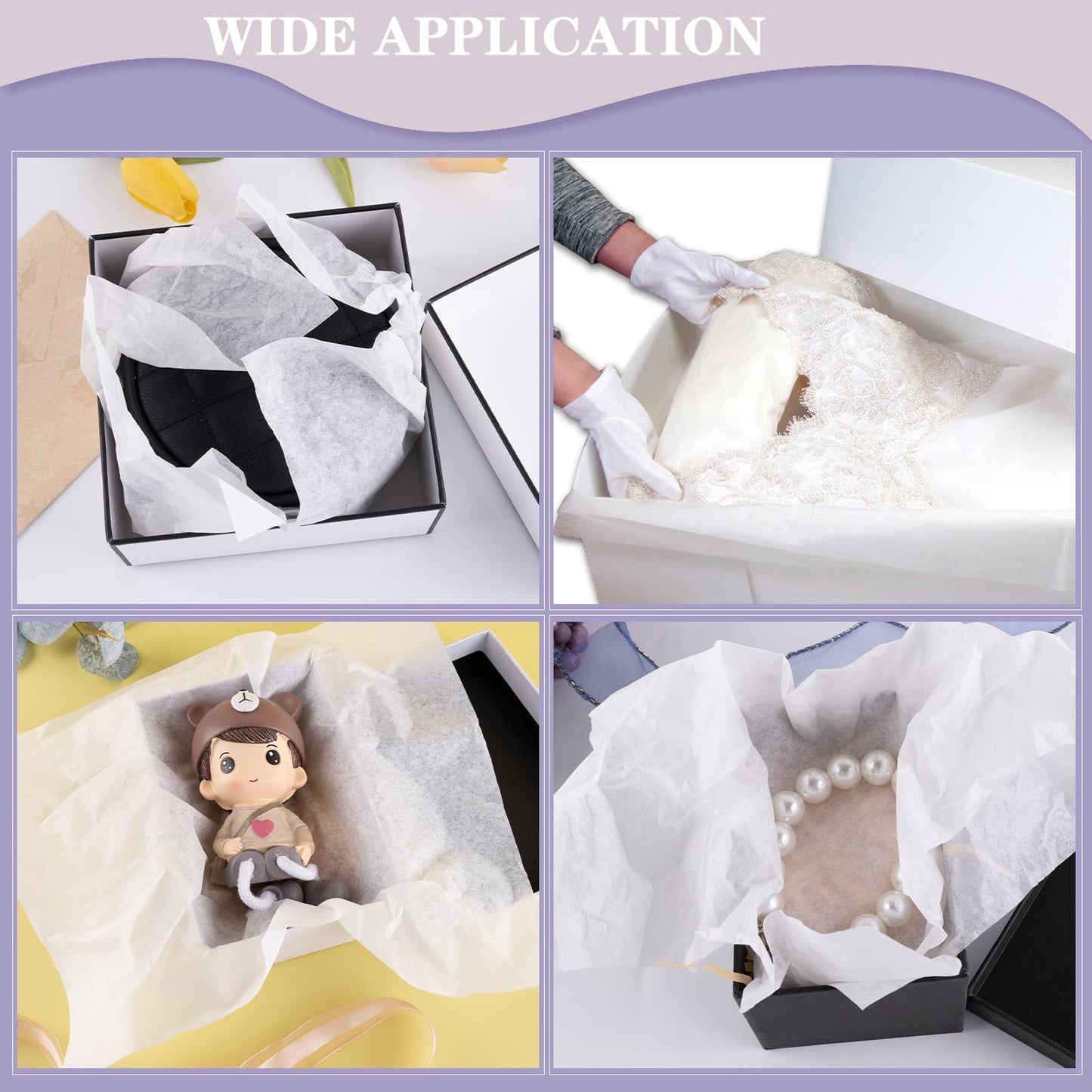 Lineco, Unbuffered Interleaving Tissue Paper, Unbuffered, Acid-Free, 30 x 40 Inches, Protect and Separate Prints, Documents, Letters, Newspaper, Prevent Harm to Your Products