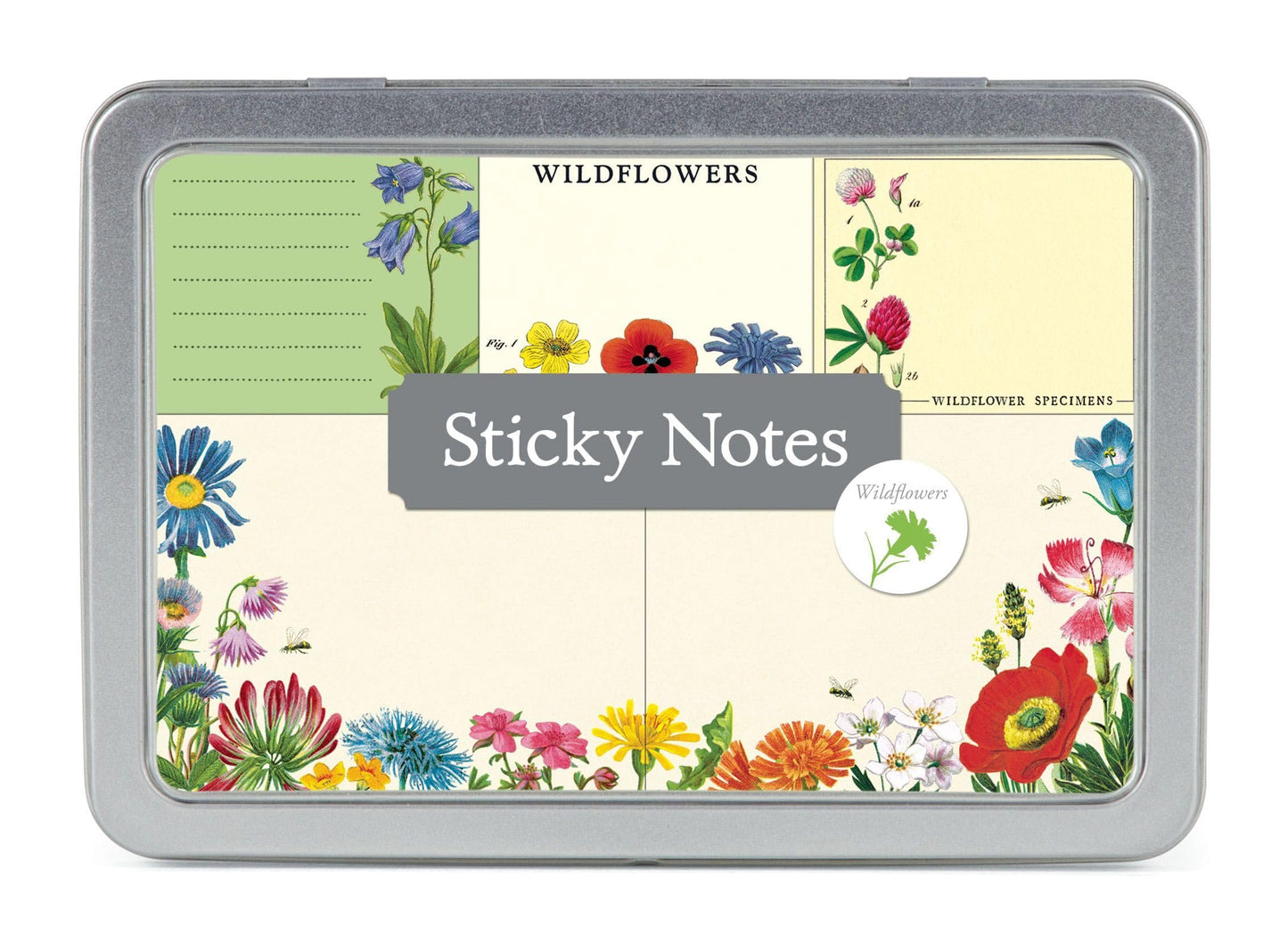 Cavallini & Co. Wildflowers Sticky Note Set