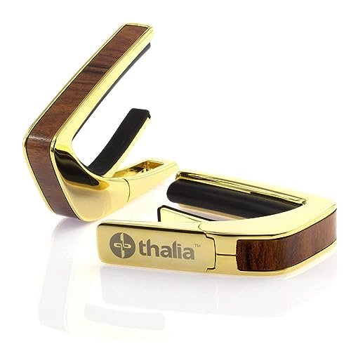 Thalia Guitar Capo - Exotic Series (New Model with (2) Universal OctaveTouch Fret Pads)