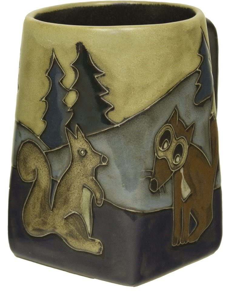 Mara Stoneware Mug -Forest Animals 12 oz.