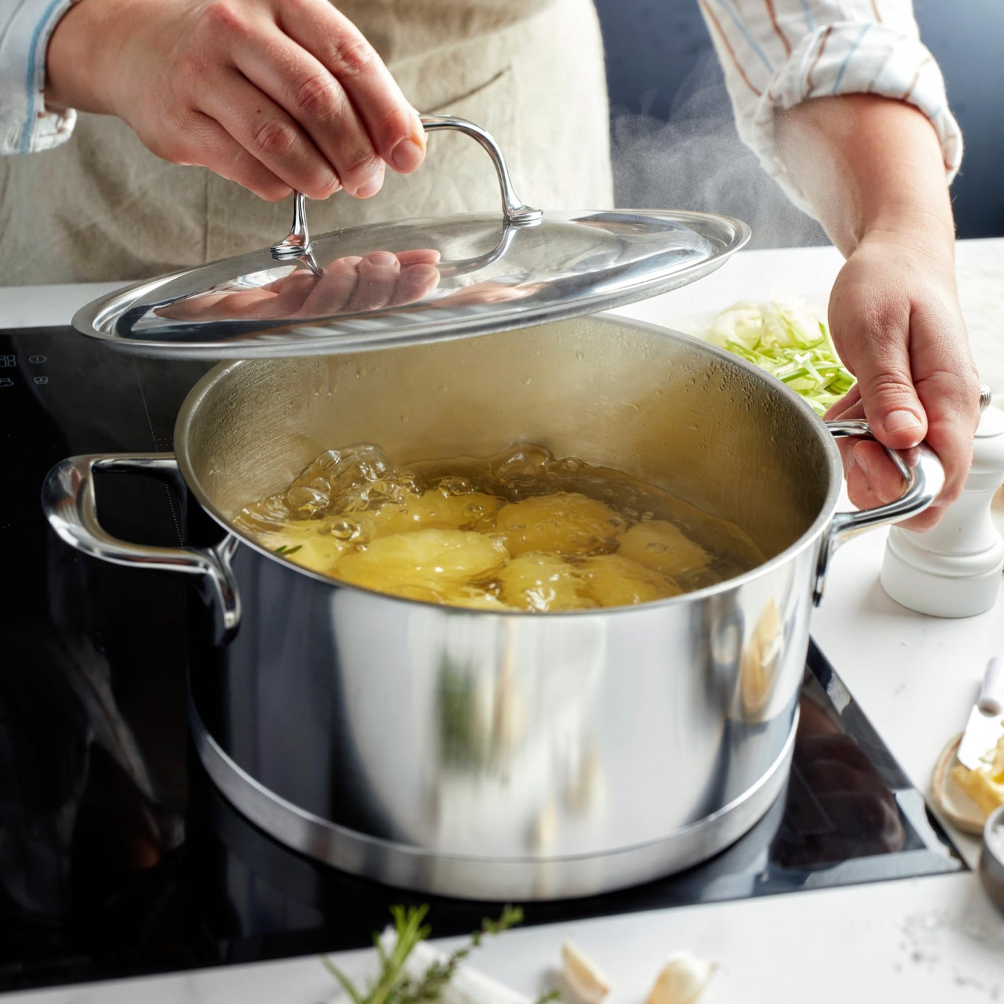 Demeyere Stainless Steel Dutch Oven