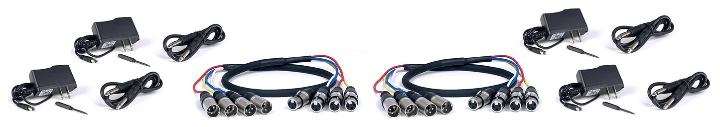 VOCOPRO UDH-CHOIR-8-MIB Eight Channel Wireless Handheld Microphone System In A Bag