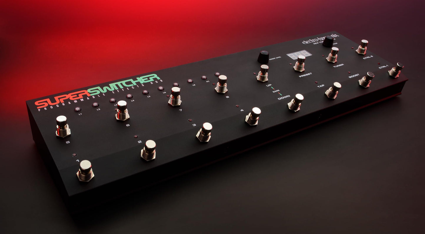 Electro-Harmonix Super Switcher Programmable Effects Hub Pedal