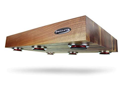 IsoAcoustics DELOS Turntable Isolation Butcher Block