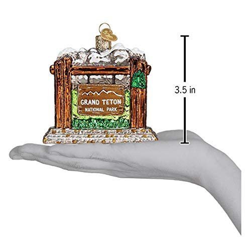 Old World Christmas Grand Teton National Park Glass Blown Ornaments for Christmas Tree