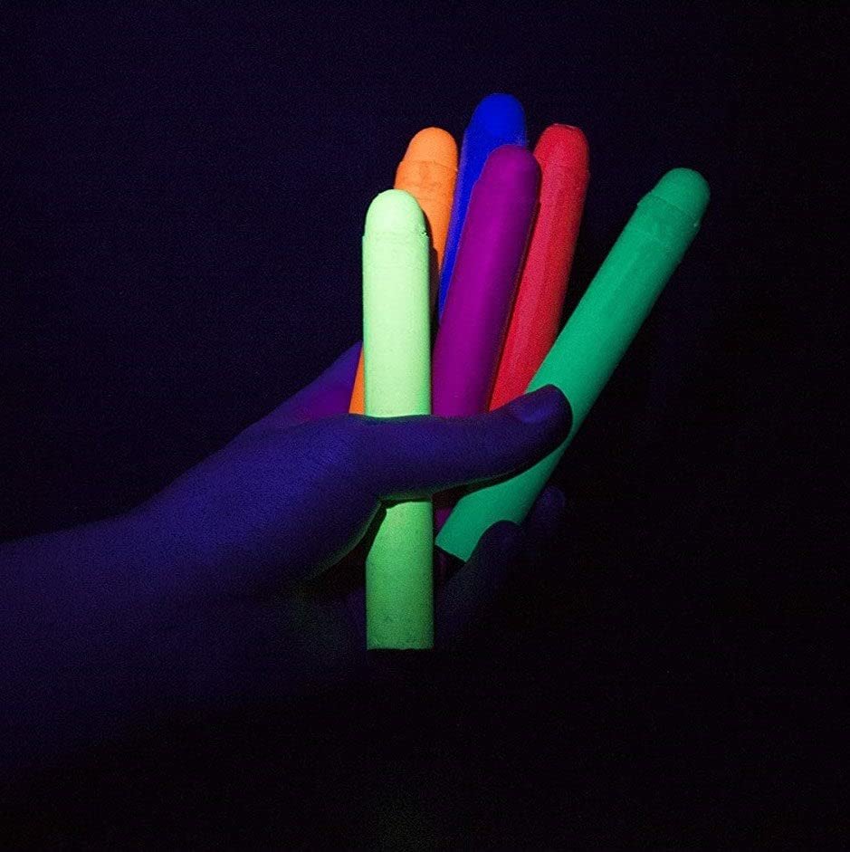 Jack Richeson Flourescent Paintstiks Set of 6 Shiva Series