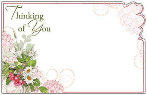 BURTON & BURTON Capri Cards - Thinking of You Floral (50 pk.)