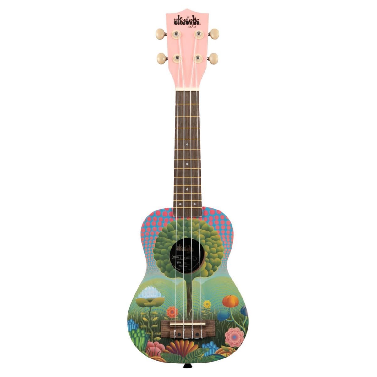 Kala UK-UKETOPIA Ukadelic Uketopia Soprano Ukulele
