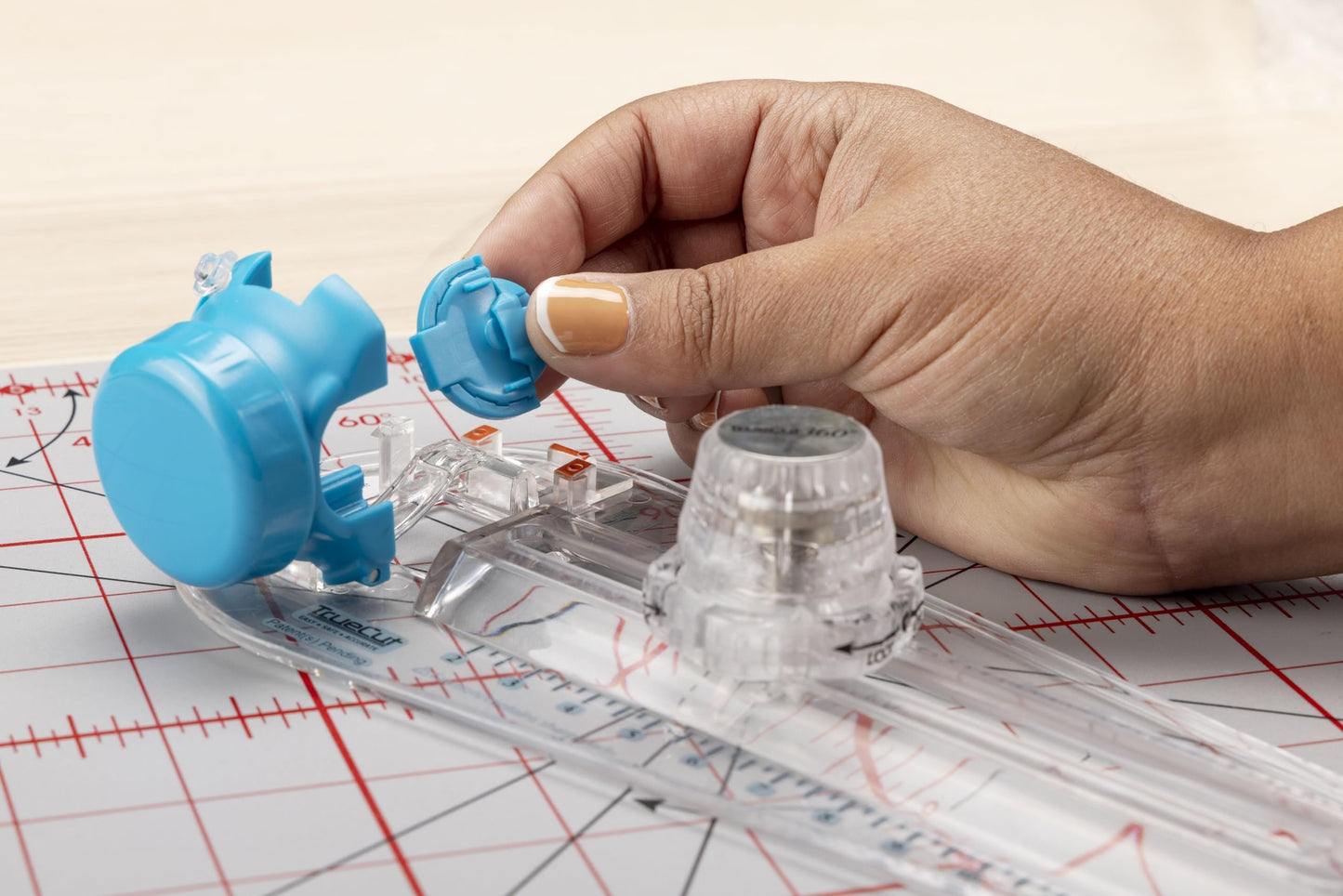 TrueCut 360° Fabric Circle Cutter