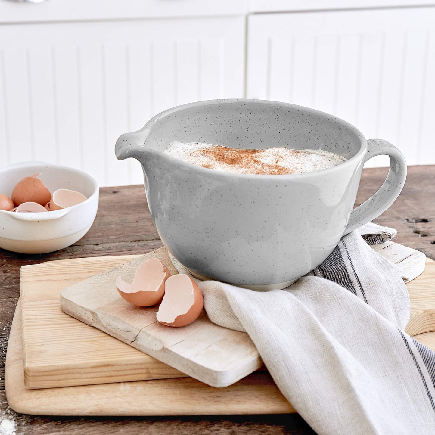 Casafina Fattoria Collection Stoneware Ceramic Batter Bowl 10"